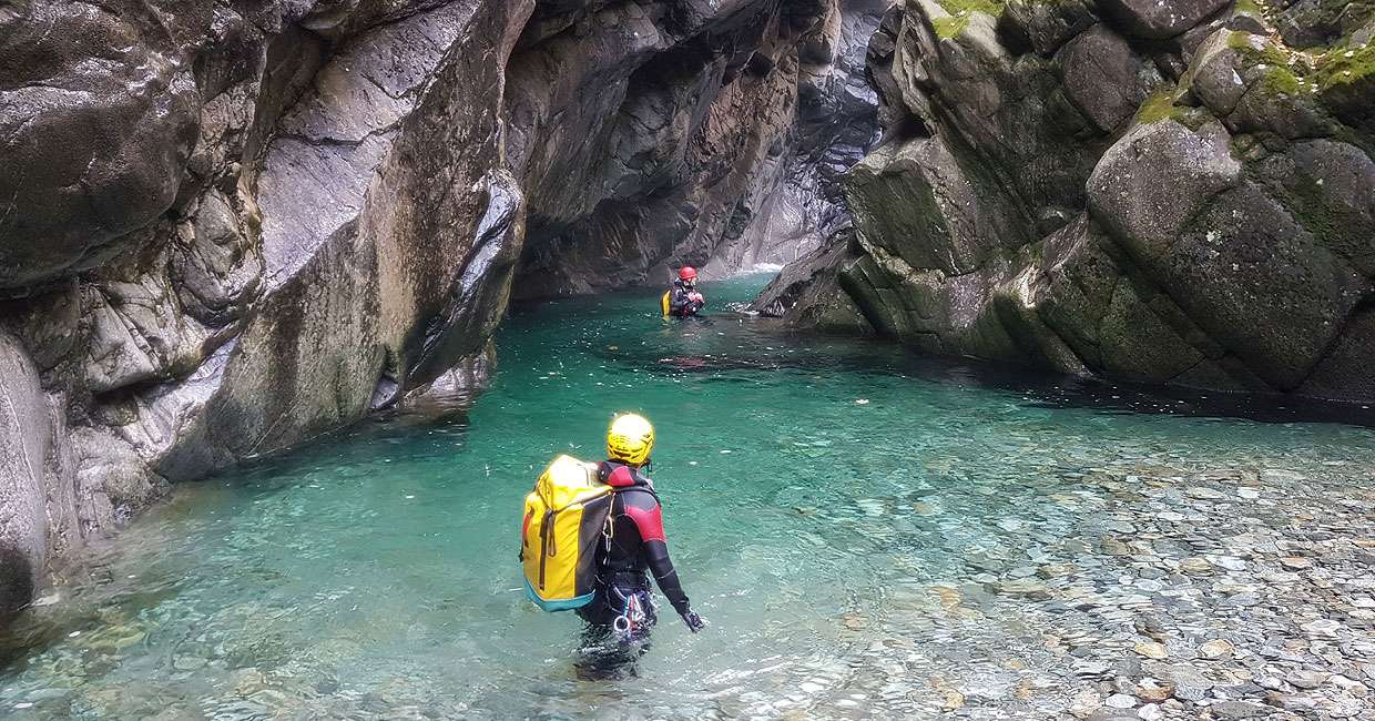 Mountain Experts - Programmi - Canyoning Valle d'Aosta